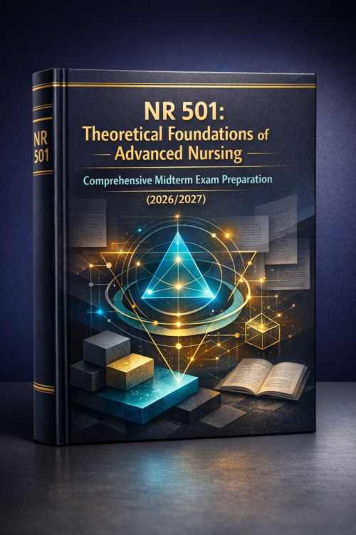 NR 501 Theoretical Foundations of Advanced Nursing Comprehensive Midterm Exam Preparation 2026/2027