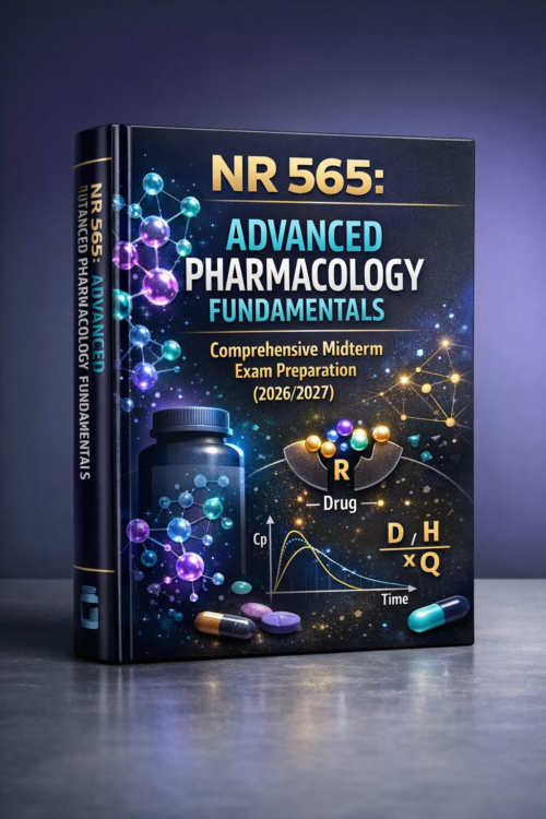NR 565 Advanced Pharmacology Fundamentals Comprehensive Midterm Exam Preparation 2026/2027