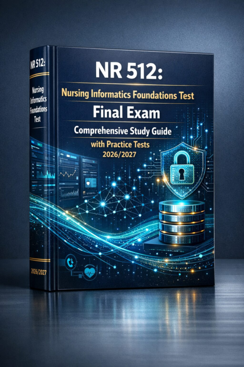 Create a polish (49) NR 512 Nursing Informatics Foundations Final Exam Study Guide with Practice Tests 2026/2027