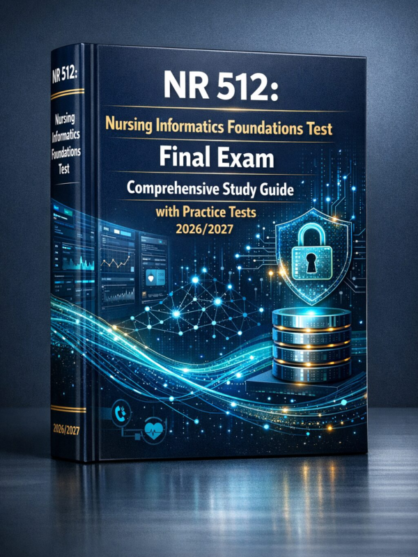 Create a polish (49) NR 512 Nursing Informatics Foundations Final Exam Study Guide with Practice Tests 2026/2027