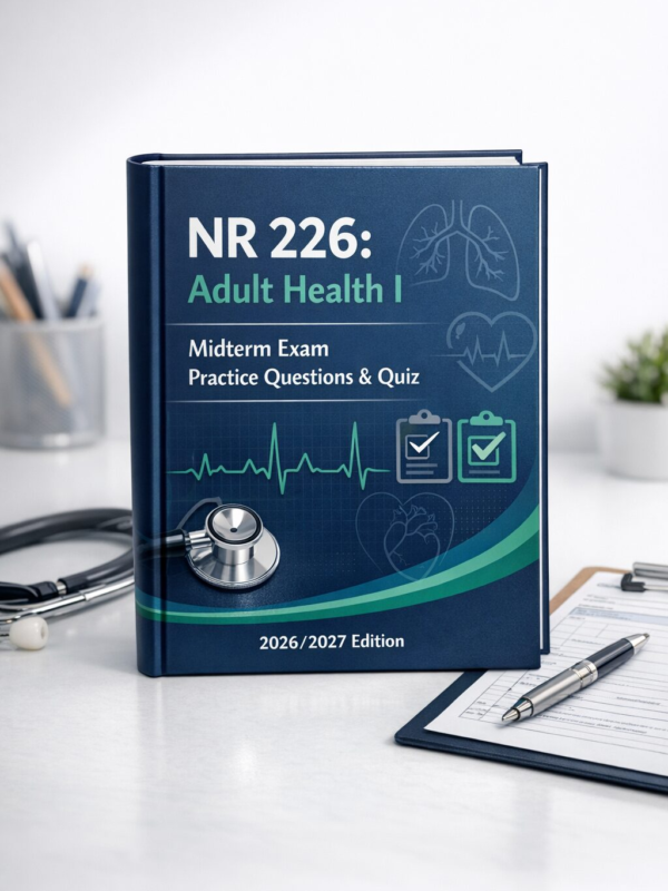 Create a premiu (11) NR 226 Adult Health I Midterm Exam Practice Questions and Quiz 2026/2027