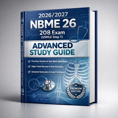 NBME 26 208 Exam USMLE Step 1 2026/2027 Advanced Study Guide