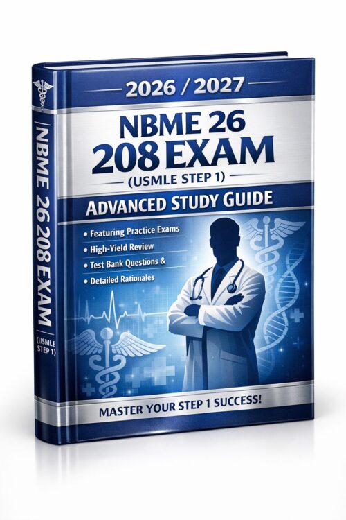 NBME 26 208 Exam USMLE Step 1 2026/2027 Advanced Study Guide