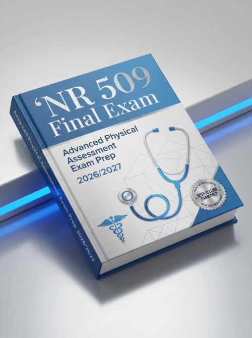 Create a premiu (17) NR 509 Final Exam Advanced Physical Assessment Exam Prep 2026/2027 | Practice Questions & Clinical Scenarios