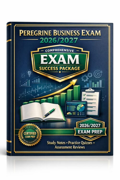 Create a premiu - 2026-07-08T021353.246 Peregrine Business Exam 2026/2027 Comprehensive Exam Success Package