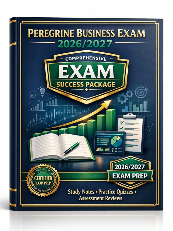 Create a premiu - 2026-07-08T021353.246 Peregrine Business Exam 2026/2027 Comprehensive Exam Success Package