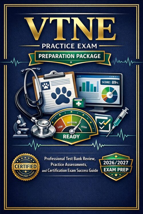 Create a premiu - 2026-07-08T030033.174 VTNE Practice Exam Preparation Package 2026/2027 Professional Test Bank Review