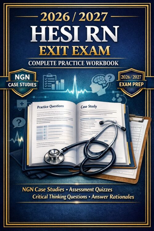 Create a premiu - 2026-07-08T140513.785 HESI RN Exit Exam Practice Workbook 2026/2027 with NGN Case Studies