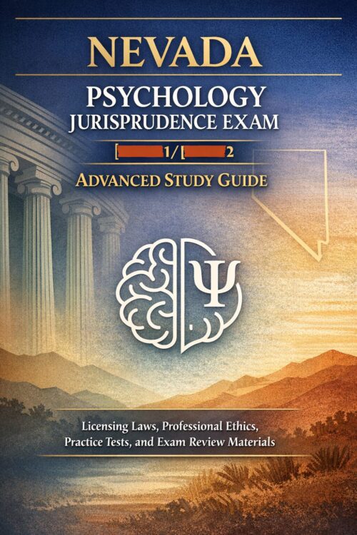 Create a premiu - 2026-07-08T162753.995 Nevada Psychology Jurisprudence Exam 2026/2027 Advanced Study Guide & Licensing Review