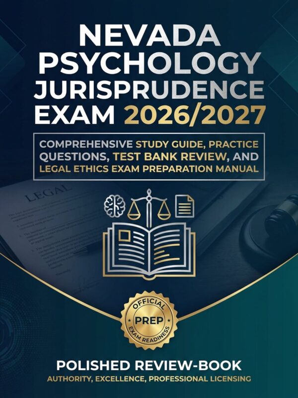 Create a premiu - 2026-07-08T163218.698 Nevada Psychology Jurisprudence Exam 2026/2027 Study Guide with Practice Tests & Ethics Review