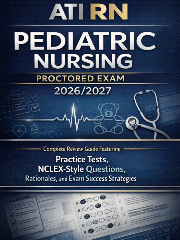 Create a premiu - 2026-07-08T185232.404 ATI RN Pediatric Nursing Proctored Exam 2026/2027 Complete Review Guide