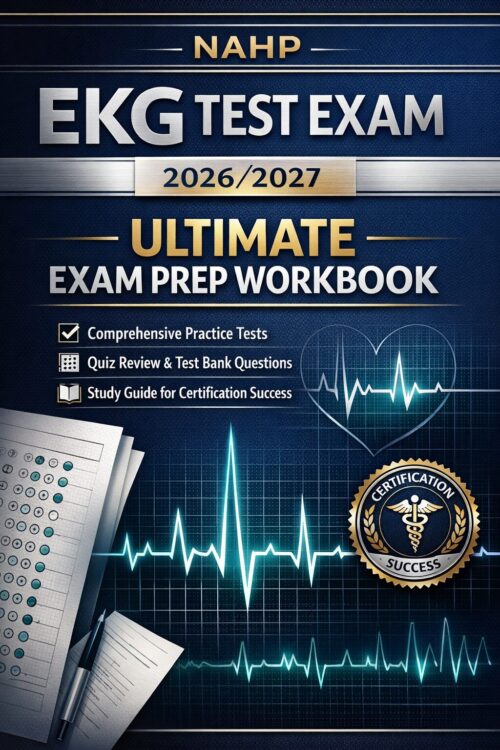 Create a premiu - 2026-07-08T221632.996 NAHP EKG Test Exam Prep Workbook 2026/2027 with Practice Tests & Certification Review