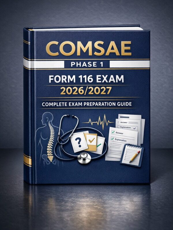Create a premiu - 2026-07-15T214808.778 COMSAE Phase 1 Form 116 Exam 2026/2027 Prep Guide: High-Yield Review & Practice Tests