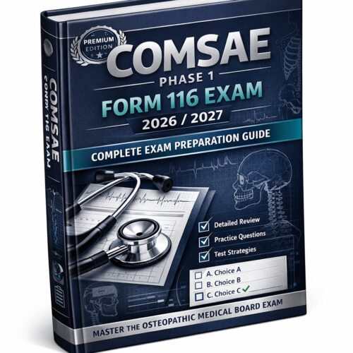 Create a premiu - 2026-07-15T214908.332 COMSAE Phase 1 Form 116 Exam 2026/2027 Prep Guide: High-Yield Review & Practice Tests