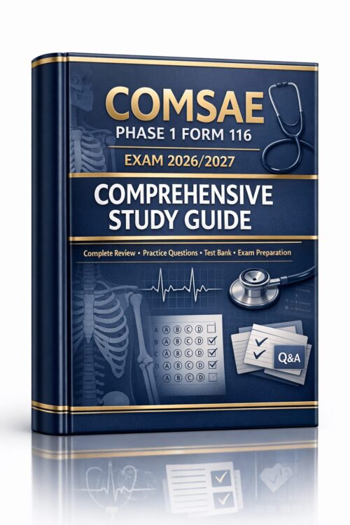 Create a premiu - 2026-07-15T215236.589 COMSAE Phase 1 Form 116 Exam Study Guide 2026/2027 | Practice Questions & Test Bank