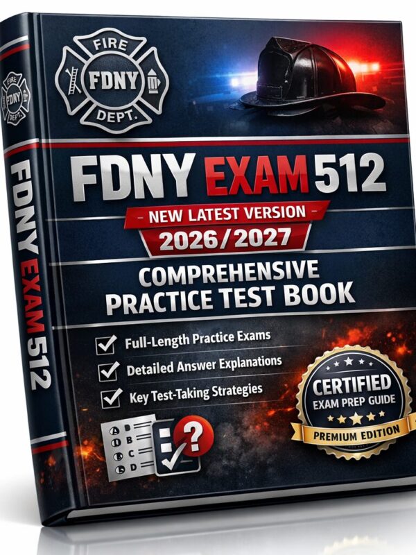 Create a premiu - 2026-07-15T220046.824 FDNY Exam 512 2026/2027 Practice Test Book | Realistic Questions, Quizzes & Rationales