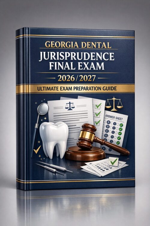 Create a premiu - 2026-07-15T221454.112 Georgia Dental Jurisprudence Final Exam 2026/2027 All-in-One Study Guide | Practice Exams & Test Bank