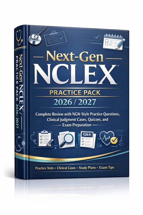 Next-Gen NCLEX Practice Pack 2026/2027: Complete Review with NGN-Style Practice Questions, Clinical Judgment Cases, Quizzes, and Exam Preparation