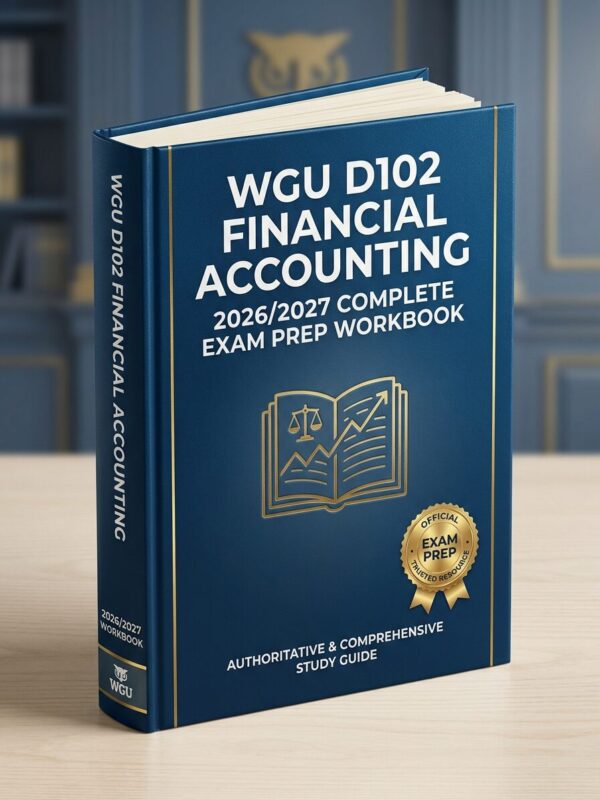WGU D102 Financial Accounting 2026/2027 Complete Exam Prep