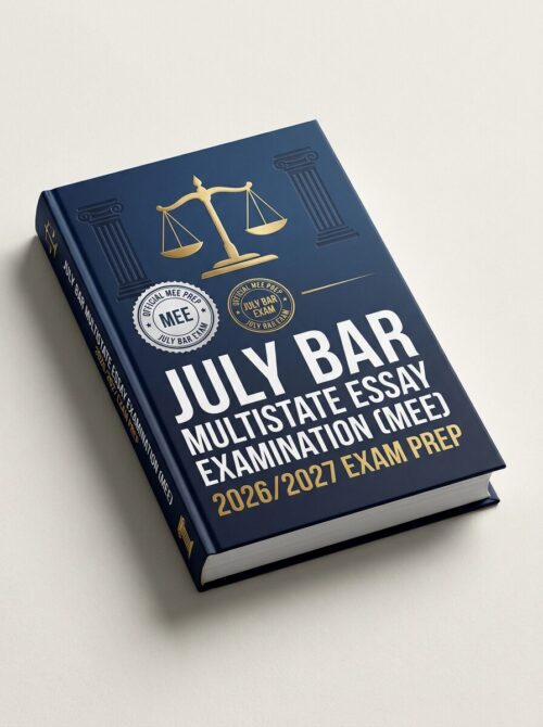 July Bar MEE 2026/2027 Exam Prep: Essay Strategies & Practice