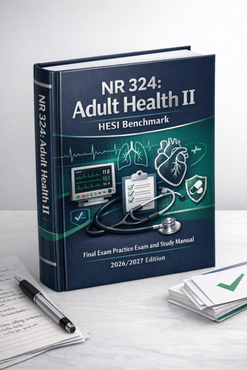 NR 324 Adult Health II HESI Benchmark Final Exam Practice and Study Manual 2026/2027