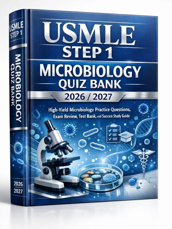 Create a premiu (29) USMLE Step 1 Microbiology Quiz Bank 2026/2027 | High-Yield Practice Questions & Test Bank