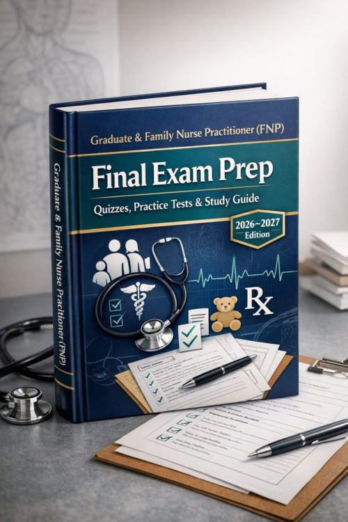 Graduate & Family Nurse Practitioner FNP Final Exam Prep Quizzes, Practice Tests & Study Guide 2026–2027