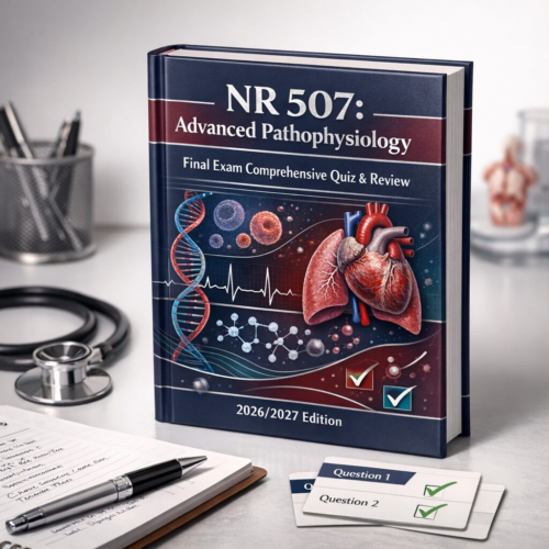 NR 507 Advanced Pathophysiology Final Exam Comprehensive Quiz & Review 2026/2027