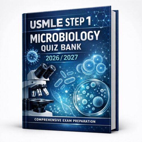 Create a premiu (34) USMLE Step 1 Microbiology Quiz Bank 2026/2027 | Practice Questions & High-Yield Guide
