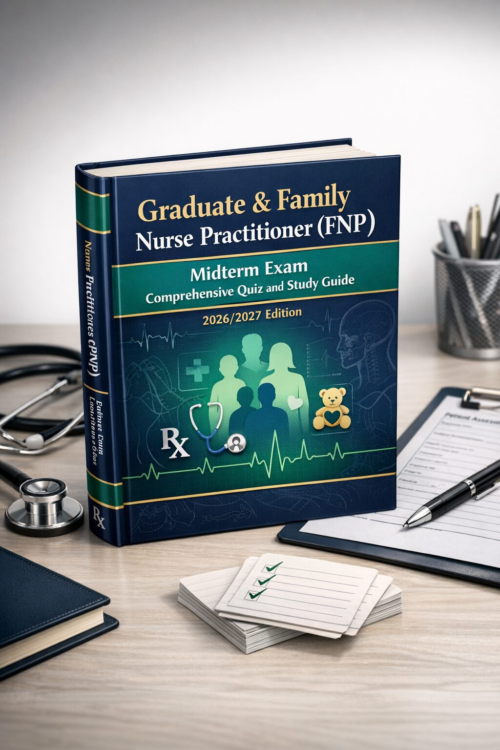 Graduate & Family Nurse Practitioner FNP Midterm Exam Comprehensive Quiz and Study Guide 2026/2027