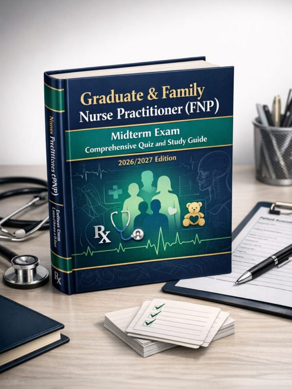 Graduate & Family Nurse Practitioner FNP Midterm Exam Comprehensive Quiz and Study Guide 2026/2027