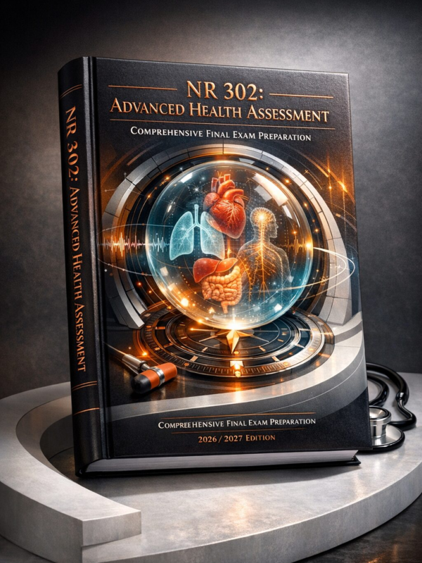 NR 302 Advanced Health Assessment Comprehensive Final Exam Preparation Guide 2026/2027