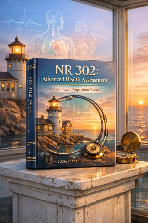 Create a premiu (40) NR 302 Advanced Health Assessment Midterm Exam Preparation Manual 2026/202