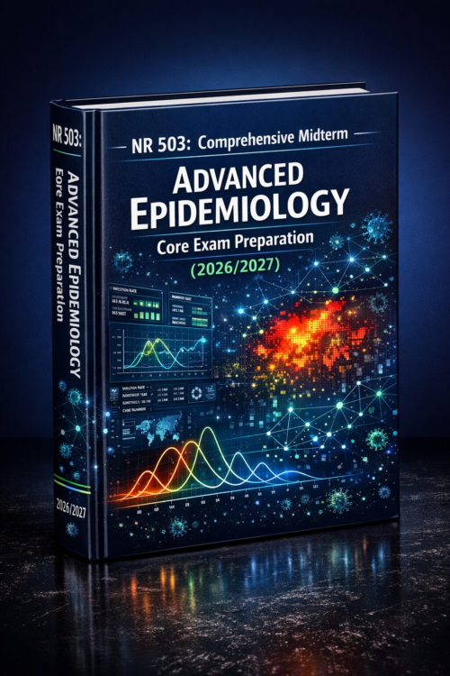 NR 503 Advanced Epidemiology Core Midterm Exam Preparation Guide 2026/2027