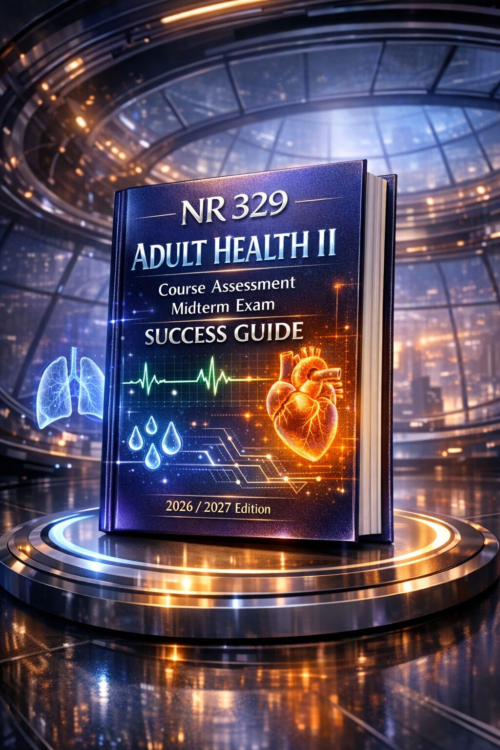 NR 329 Adult Health II Course Assessment Midterm Exam Success Guide 2026/2027