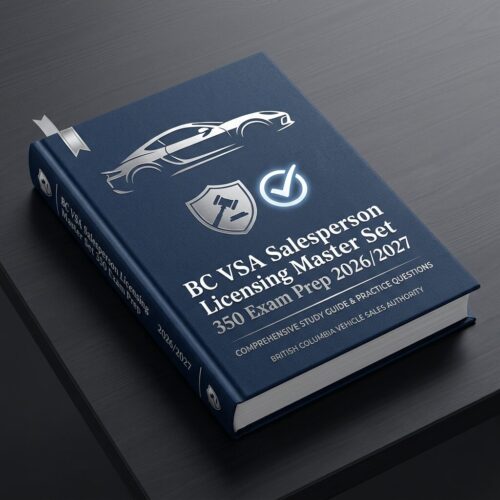 Create a premiu (47) BC VSA Salesperson Licensing Master Set 350 Exam Prep 2026/2027