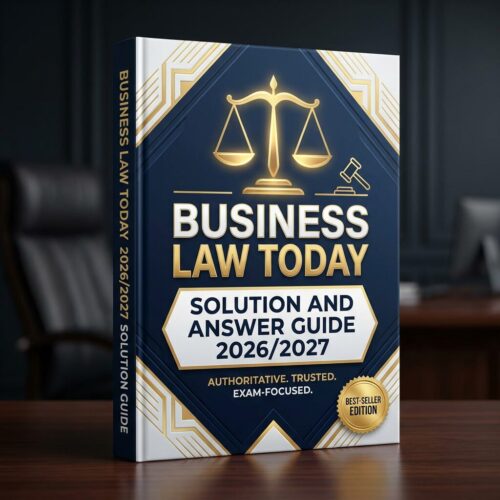 Create a premiu (51) Business Law Today Solution & Answer Guide 2026/2027 | Practice Exams & Test Bank Solutions