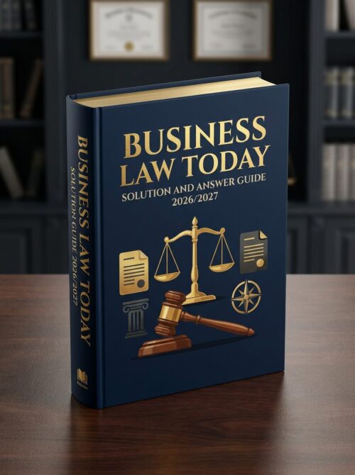 Create a premiu (53) Business Law Today Solution & Answer Guide 2026/2027 | Test Bank & Practice Quizzes