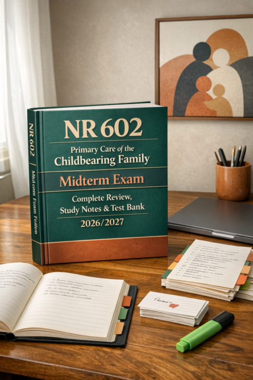 Create a premiu (65) NR 602 Midterm Exam Complete Review 2026/2027 | Study Notes & Test Bank