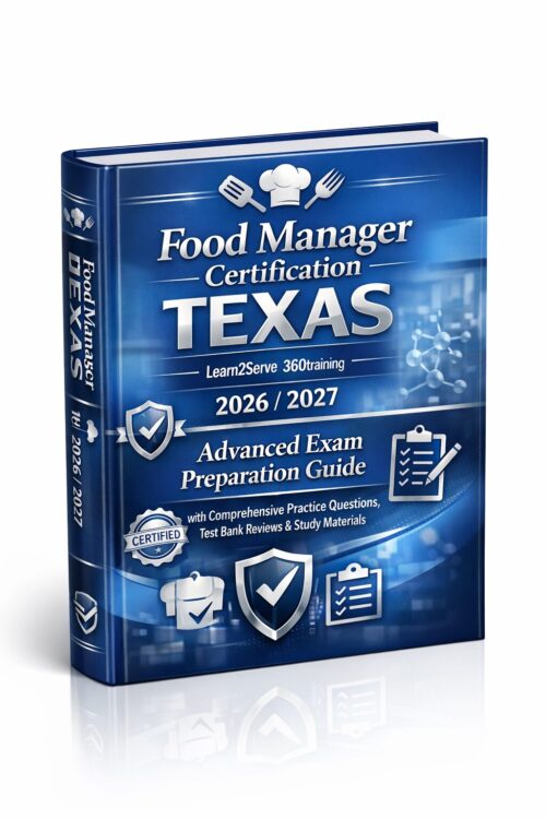 Create a premiu (7) Food Manager Certification Texas Learn2Serve 360training 2026/2027 Exam Prep Guide