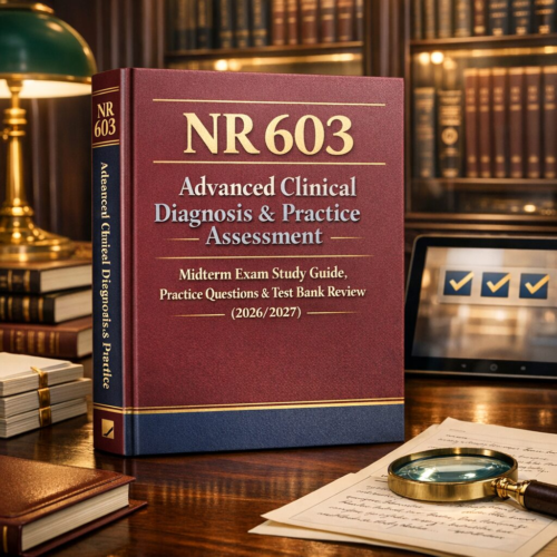 Create a premiu (71) NR 603 Midterm Exam Study Guide 2026/2027 | Practice Questions & Test Bank Review
