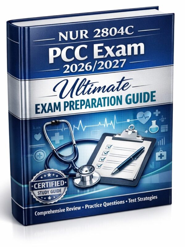 Create a premiu (74) NUR 2804C PCC Exam 2026/2027 Prep Guide | Test Bank Review & Practice Tests