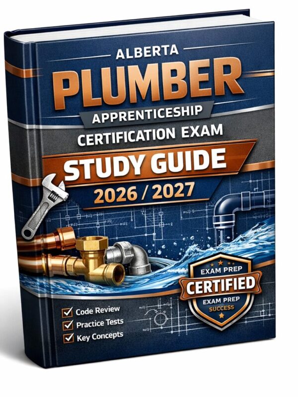 Create a premiu (76) Alberta Plumber Apprenticeship Certification Exam Study Guide 2026/2027 | Practice Questions & Code Review