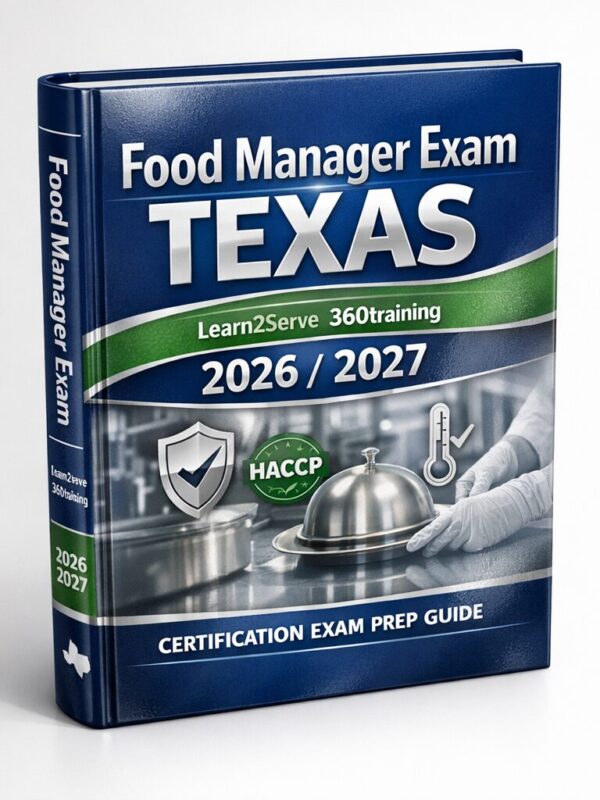 Create a premiu (8) Food Manager Exam Texas Learn2Serve 360training 2026/2027 | Study Guide & Practice Questions