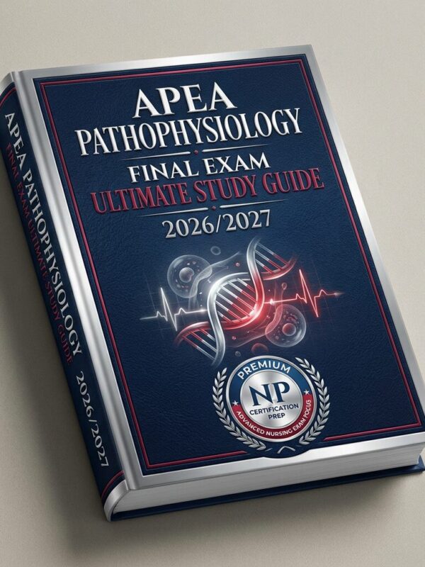 Create a premiu (84) APEA Pathophysiology Final Exam Ultimate Study Guide 2026/2027 | Quizzes & Test Bank