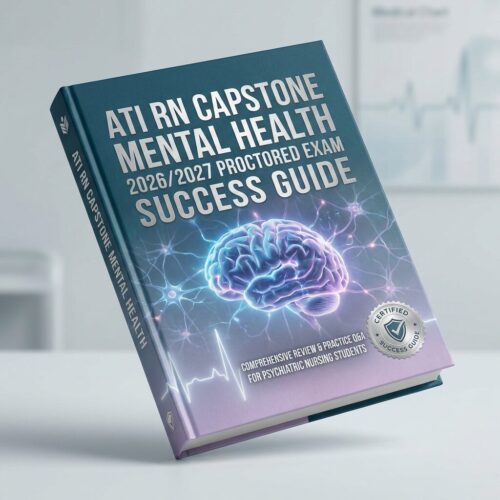 Create a premiu (85) ATI RN Capstone Mental Health 2026/2027 Proctored Exam Guide | Test Bank & Quizzes