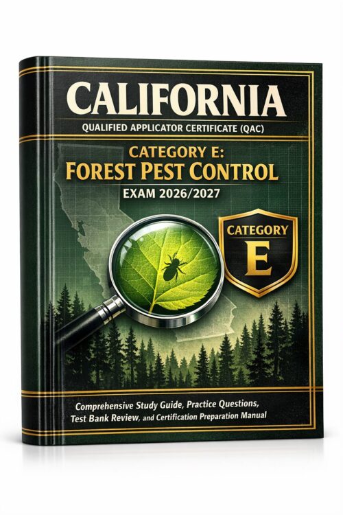 Create a premiu (88) California Qualified Applicator Certificate (QAC) Category E: Forest Pest Control Exam 2026/2027 Comprehensive Study Guide