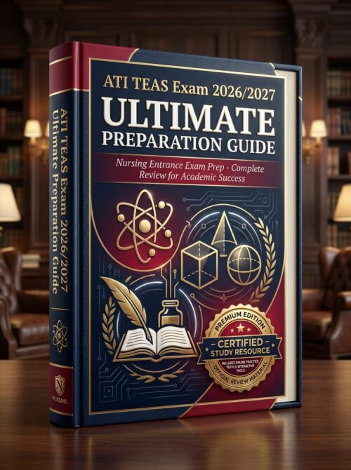 Create a premiu (94) ATI TEAS Exam 2026/2027 Ultimate Prep Guide | Study Manual, Test Bank & Full-Length Exams