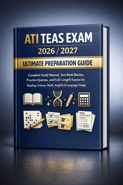 Create a premiu (95) ATI TEAS Exam 2026/2027 Ultimate Prep Guide | Study Manual, Test Bank & Full-Length Exams