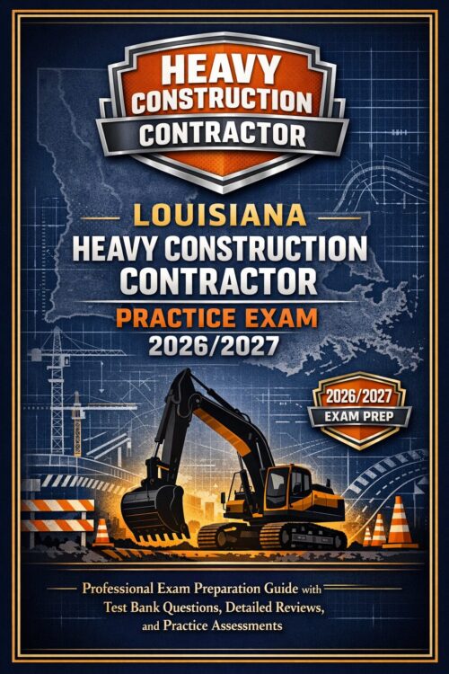 Create a premiu (95) Louisiana Heavy Construction Contractor Practice Exam Study Guide 2026/2027